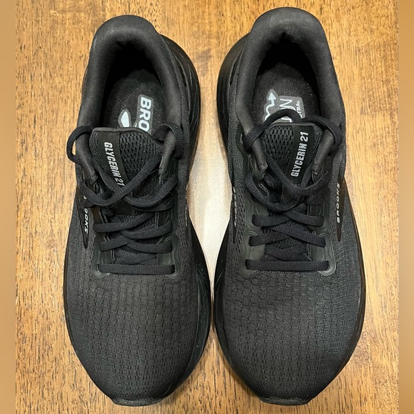 Women’s Brooks Glycerin 21 Size 7.5 Medium Black/Ebony - Picture 3 of 7